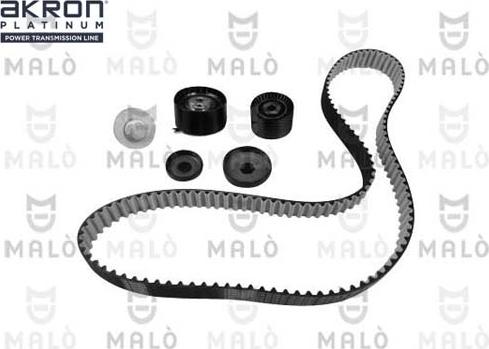 AKRON-MALÒ 1551054 - Комплект ременя ГРМ autocars.com.ua