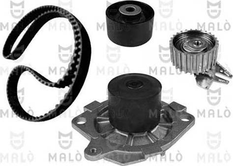 AKRON-MALÒ 1555027 - Водяний насос + комплект зубчатого ременя autocars.com.ua