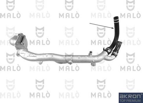AKRON-MALÒ 156901A - Шланг радіатора autocars.com.ua
