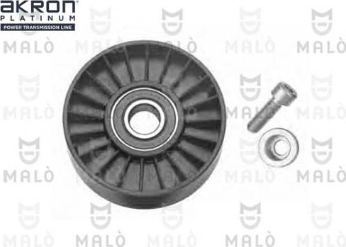 AKRON-MALÒ 1570124 - Паразитний / провідний ролик, поліклиновий ремінь autocars.com.ua