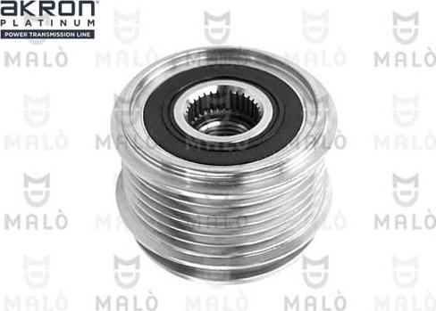 AKRON-MALÒ 1580010 - Ремінний шків, генератор autocars.com.ua