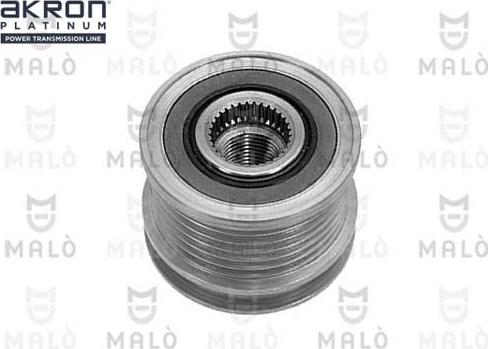 AKRON-MALÒ 1580012 - Ремінний шків, генератор autocars.com.ua