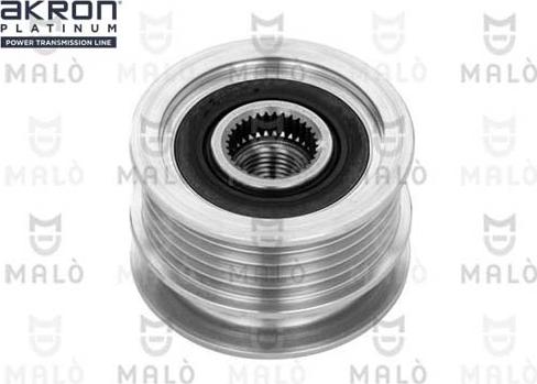 AKRON-MALÒ 1580013 - Ремінний шків, генератор autocars.com.ua