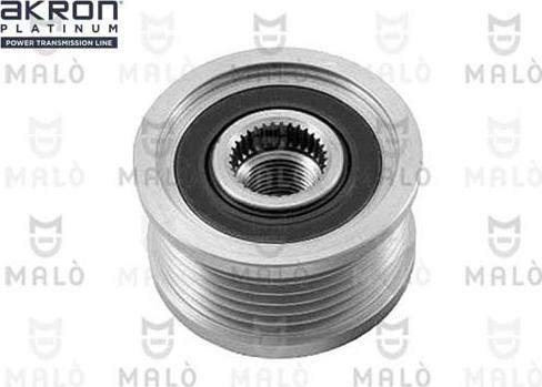 AKRON-MALÒ 1580016 - Ремінний шків, генератор autocars.com.ua