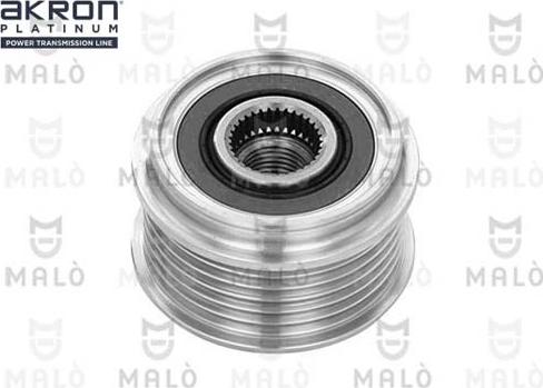 AKRON-MALÒ 1580020 - Ремінний шків, генератор autocars.com.ua