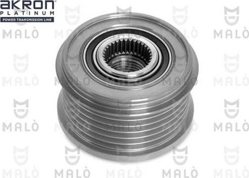 AKRON-MALÒ 1580028 - Ремінний шків, генератор autocars.com.ua