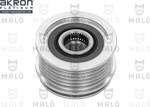 AKRON-MALÒ 1580030 - Ремінний шків, генератор autocars.com.ua