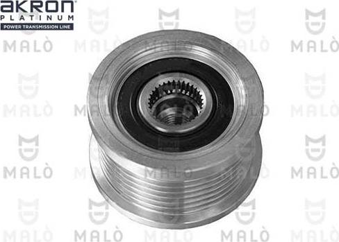 AKRON-MALÒ 1580038 - Ремінний шків, генератор autocars.com.ua