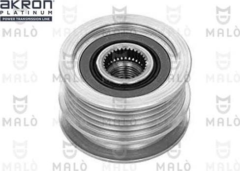 AKRON-MALÒ 1580043 - Ремінний шків, генератор autocars.com.ua