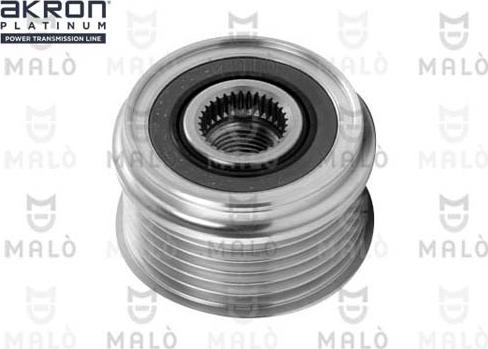 AKRON-MALÒ 1580051 - Ремінний шків, генератор autocars.com.ua