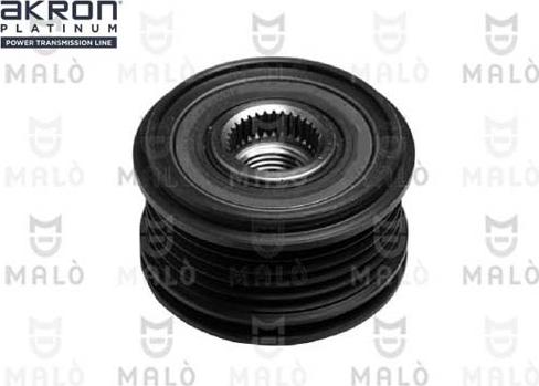 AKRON-MALÒ 1580057 - Ремінний шків, генератор autocars.com.ua