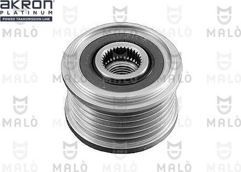 AKRON-MALÒ 1580067 - Ремінний шків, генератор autocars.com.ua