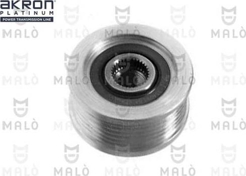 AKRON-MALÒ 1580074 - Ремінний шків, генератор autocars.com.ua