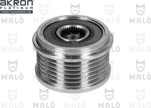 AKRON-MALÒ 1580091 - Ремінний шків, генератор autocars.com.ua