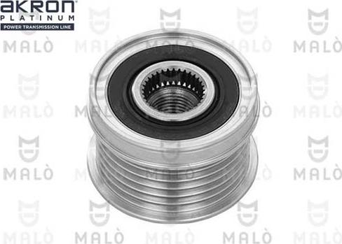 AKRON-MALÒ 1580092 - Ремінний шків, генератор autocars.com.ua