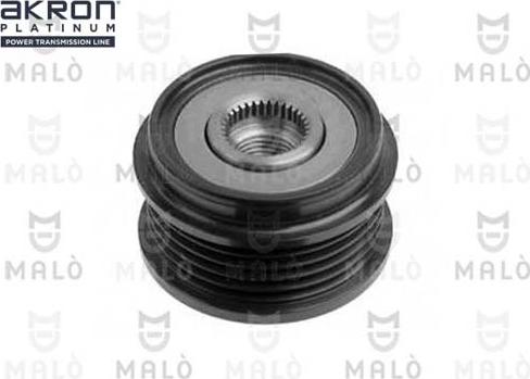 AKRON-MALÒ 1580098 - Ремінний шків, генератор autocars.com.ua