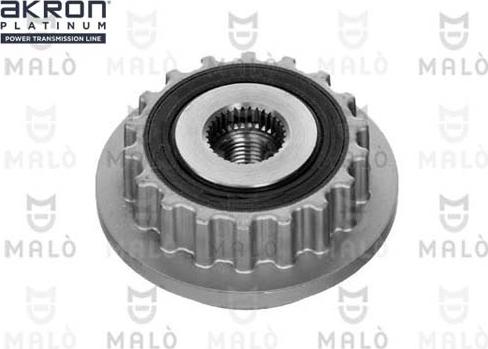 AKRON-MALÒ 1580100 - Ремінний шків, генератор autocars.com.ua