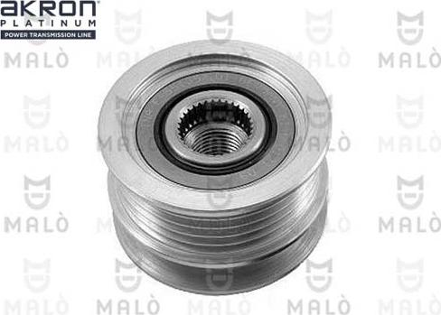 AKRON-MALÒ 1580102 - Ремінний шків, генератор autocars.com.ua