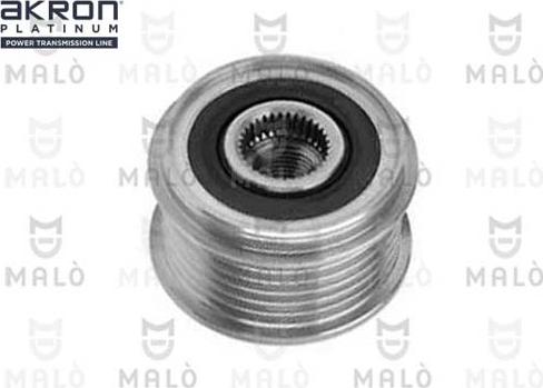 AKRON-MALÒ 1580107 - Ремінний шків, генератор autocars.com.ua