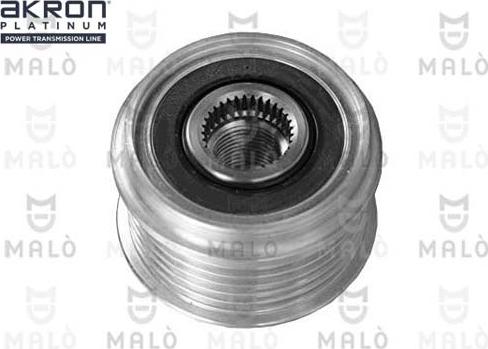 AKRON-MALÒ 1580117 - Ремінний шків, генератор autocars.com.ua