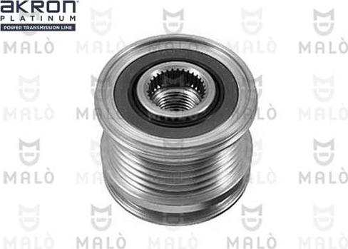 AKRON-MALÒ 1580119 - Ремінний шків, генератор autocars.com.ua