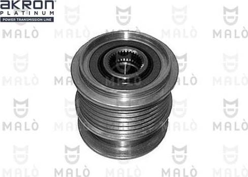 AKRON-MALÒ 1580132 - Ремінний шків, генератор autocars.com.ua