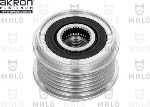 AKRON-MALÒ 1580135 - Ремінний шків, генератор autocars.com.ua