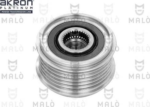 AKRON-MALÒ 1580149 - Ремінний шків, генератор autocars.com.ua