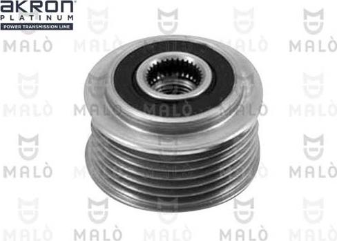 AKRON-MALÒ 1580153 - Ремінний шків, генератор autocars.com.ua