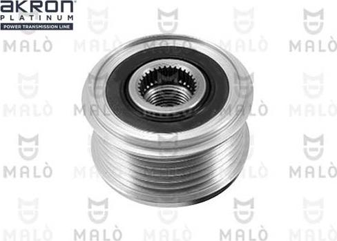 AKRON-MALÒ 1580175 - Ремінний шків, генератор autocars.com.ua