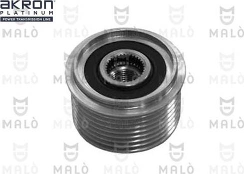 AKRON-MALÒ 1580186 - Ремінний шків, генератор autocars.com.ua