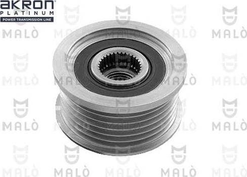 AKRON-MALÒ 1580190 - Ремінний шків, генератор autocars.com.ua