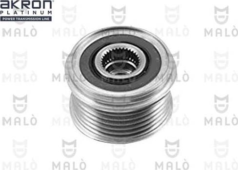 AKRON-MALÒ 1580193 - Ремінний шків, генератор autocars.com.ua