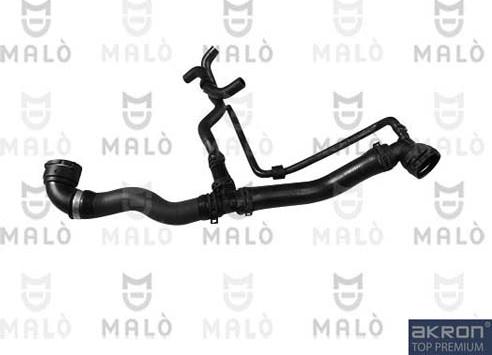 AKRON-MALÒ 17084A - Шланг радіатора autocars.com.ua