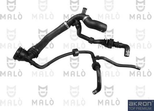 AKRON-MALÒ 173822A - Шланг радіатора autocars.com.ua