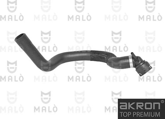 AKRON-MALÒ 175166A - Шланг радіатора autocars.com.ua
