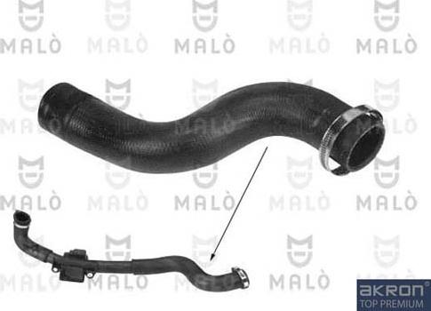 AKRON-MALÒ 189611A - Трубка нагнітається повітря autocars.com.ua