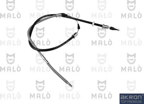 AKRON-MALÒ 22180 - Трос, гальмівна система autocars.com.ua