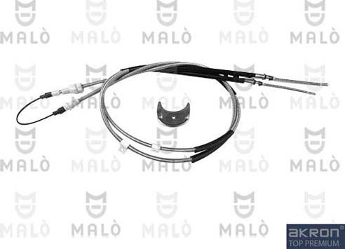 AKRON-MALÒ 22743 - Трос, гальмівна система autocars.com.ua