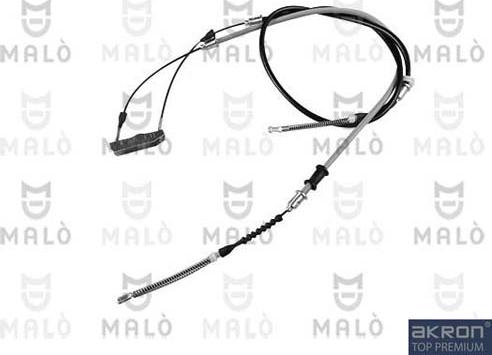 AKRON-MALÒ 22852 - Трос, гальмівна система autocars.com.ua