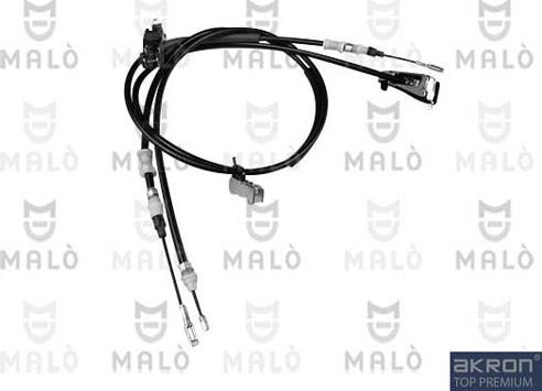 AKRON-MALÒ 26232 - Трос, гальмівна система autocars.com.ua