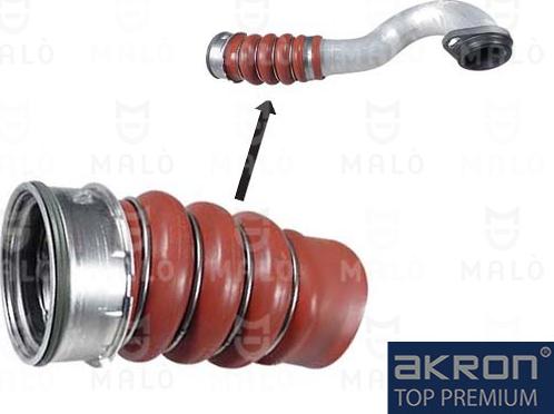 AKRON-MALÒ 27508 - Трубка нагнітається повітря autocars.com.ua
