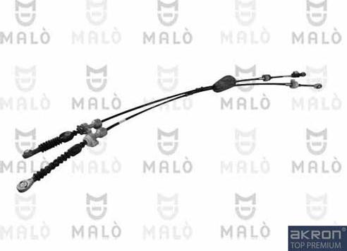 AKRON-MALÒ 29546 - Трос, ступінчаста коробка передач autocars.com.ua