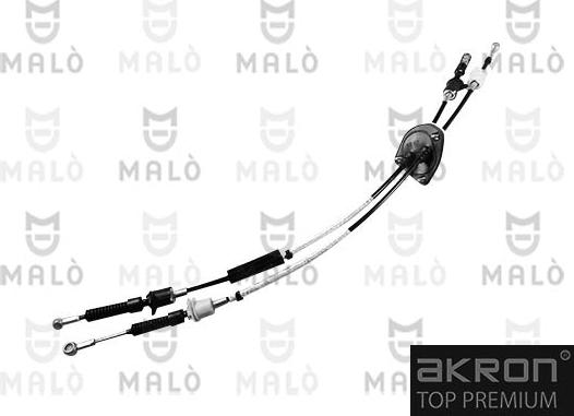 AKRON-MALÒ 29741 - Трос, ступінчаста коробка передач autocars.com.ua