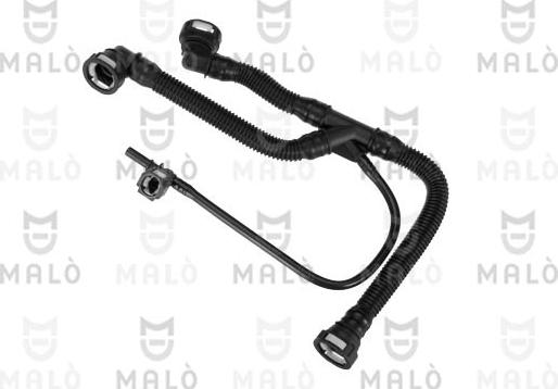 AKRON-MALÒ 30191 - Шланг, вентиляція картера autocars.com.ua