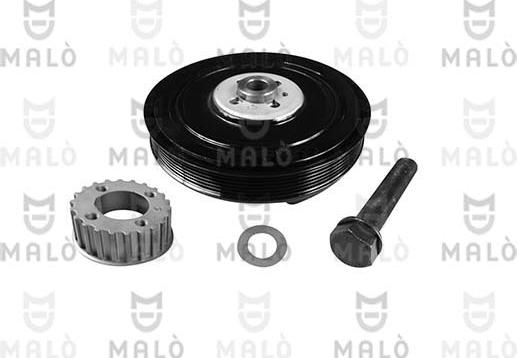 AKRON-MALÒ 658019KIT - Ремінний шків, колінчастий вал autocars.com.ua