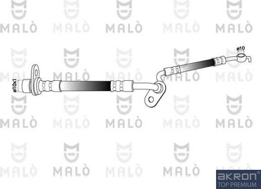 AKRON-MALÒ 80220 - Гальмівний шланг autocars.com.ua