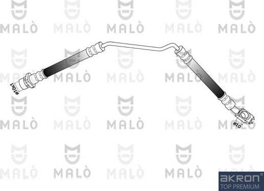 AKRON-MALÒ 80418 - Гальмівний шланг autocars.com.ua