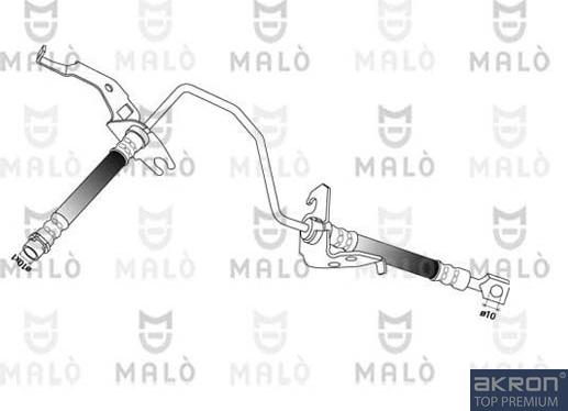 AKRON-MALÒ 80582 - Гальмівний шланг autocars.com.ua