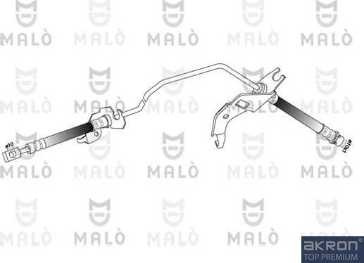 AKRON-MALÒ 80583 - Гальмівний шланг autocars.com.ua